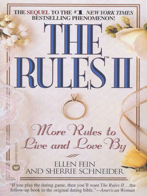 Title details for The Rules II by Ellen Fein - Available